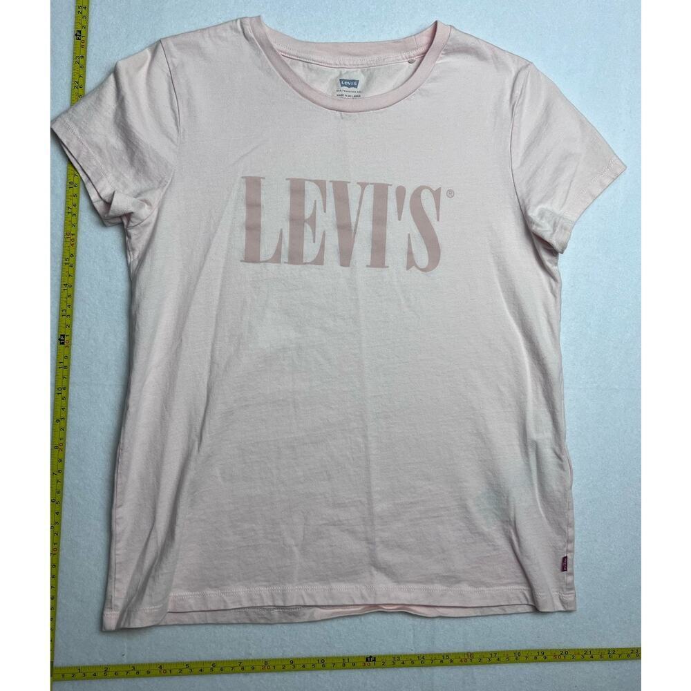 Levi's T-Shirt Women's Size Medium Pink